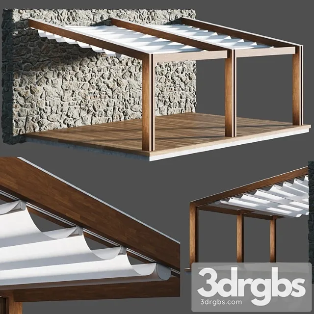 Corradi Pergotenda Awing PT60 3D Model Free