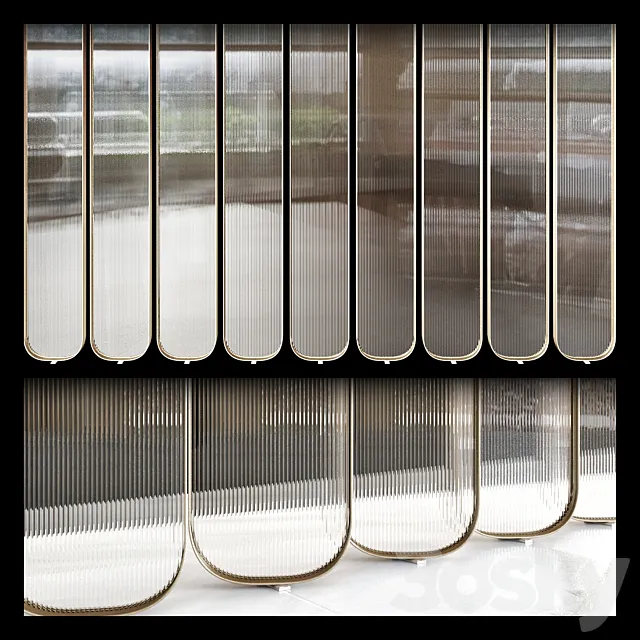 Corrugated partition Free Download