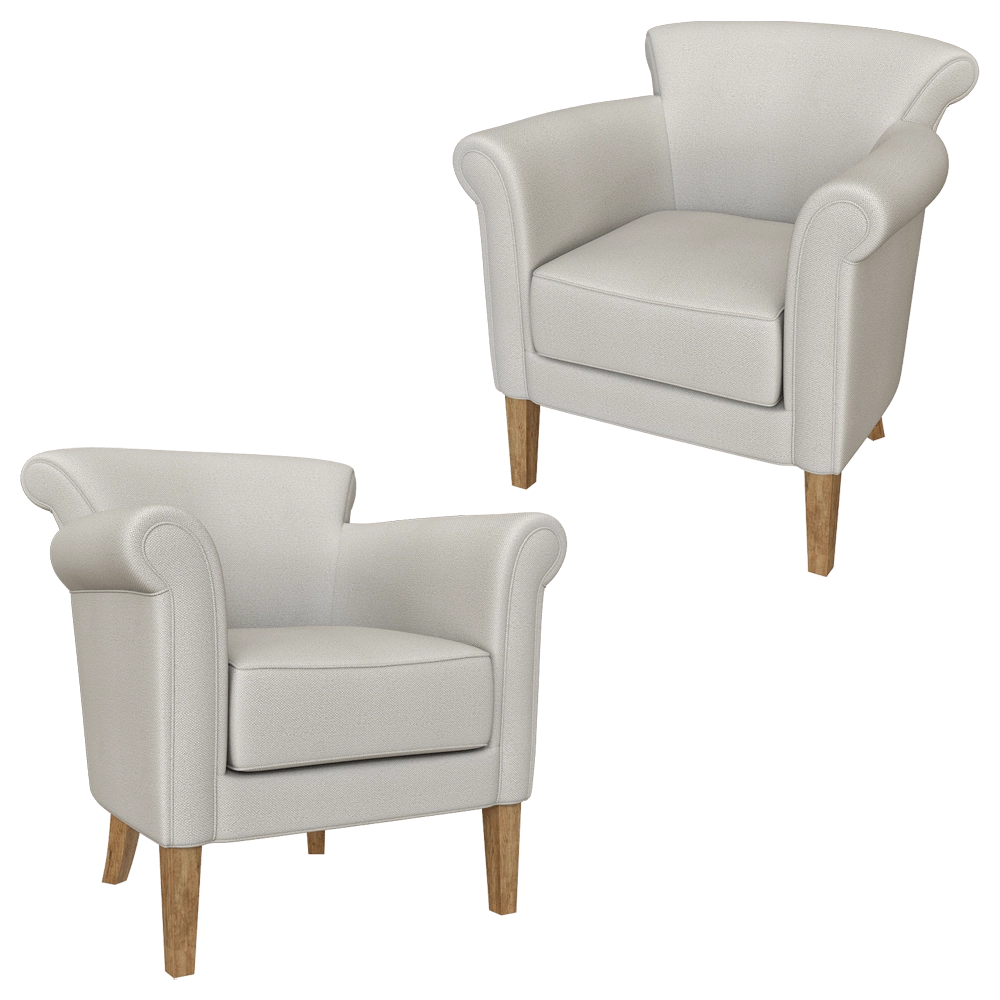 CorsaStyle - Armchair Denver 3D Model