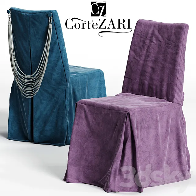 Corte ZARI KARIS Chair 3D Model