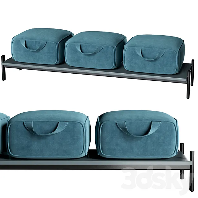 Corte Zari Perseo bench 3DModel