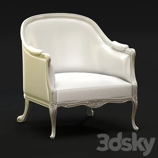 Corte zari Poltrona Filippa 3D Model