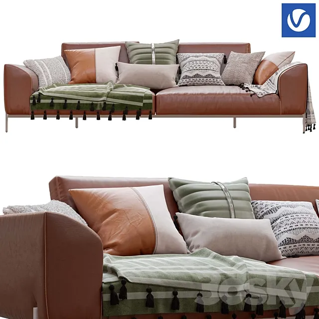 CorteZari Diva Sofa 3D Model