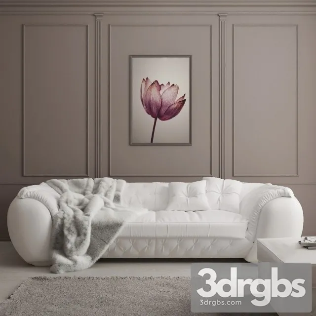 Cortezari Lapo Sofa 01 3D Model Free