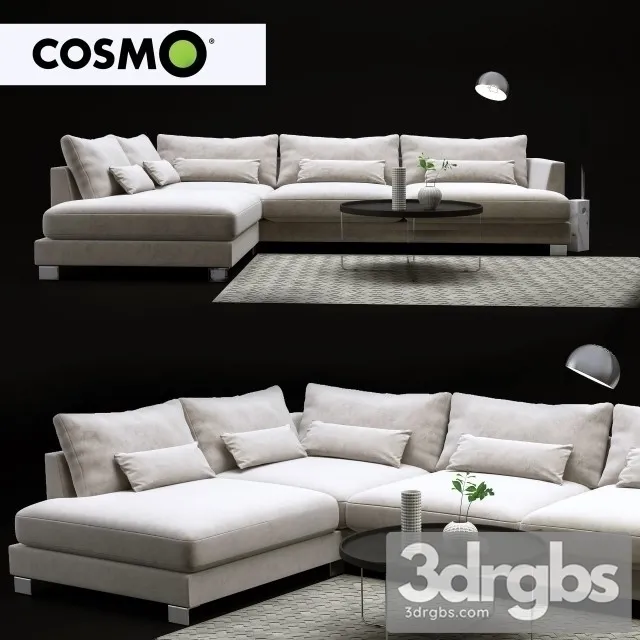 Cosm Sofa 3D Model Free