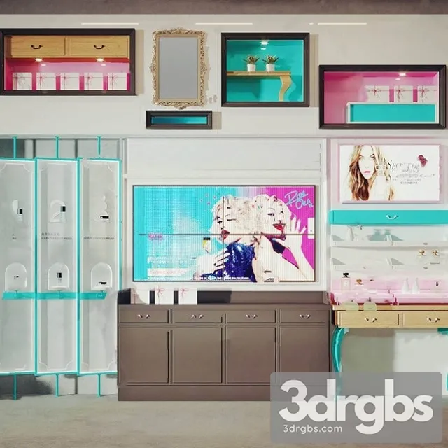 Cosmetic Container 2 3D Model Free