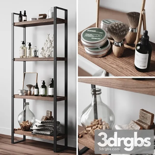 Cosmetic Set 1 3D Model Free