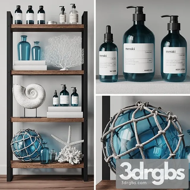 Cosmetic Set 2 3D Model Free