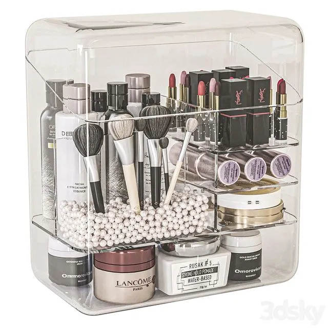 Cosmetic set for bathroom or beauty salon 200 3D Model