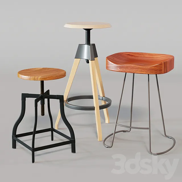 Cosmo Chairs 3D Model