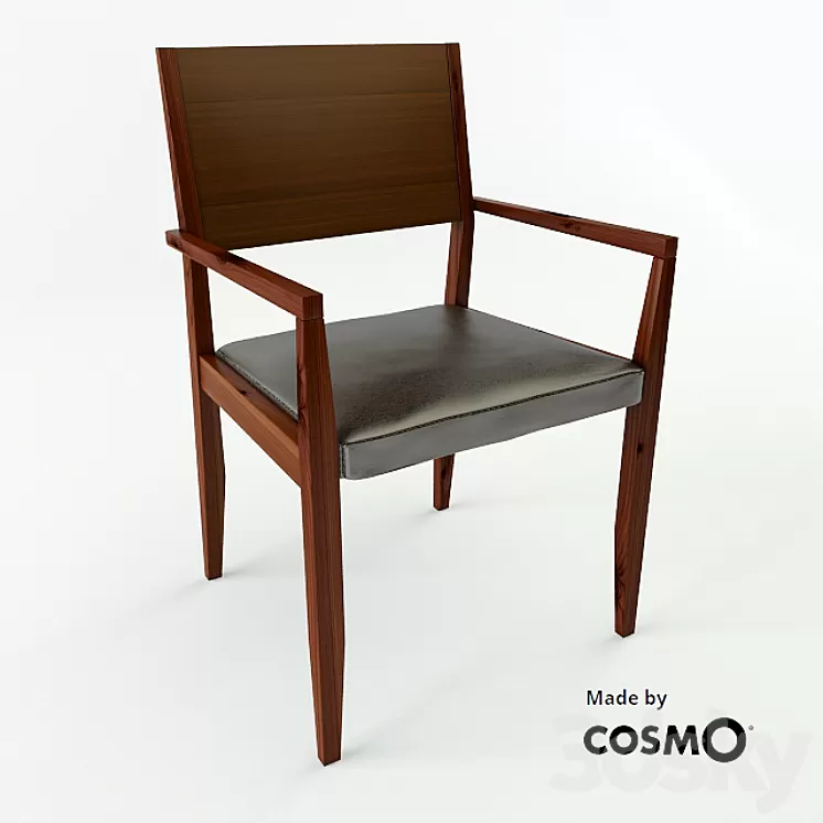 Cosmo Dining chair L02208 3D Model