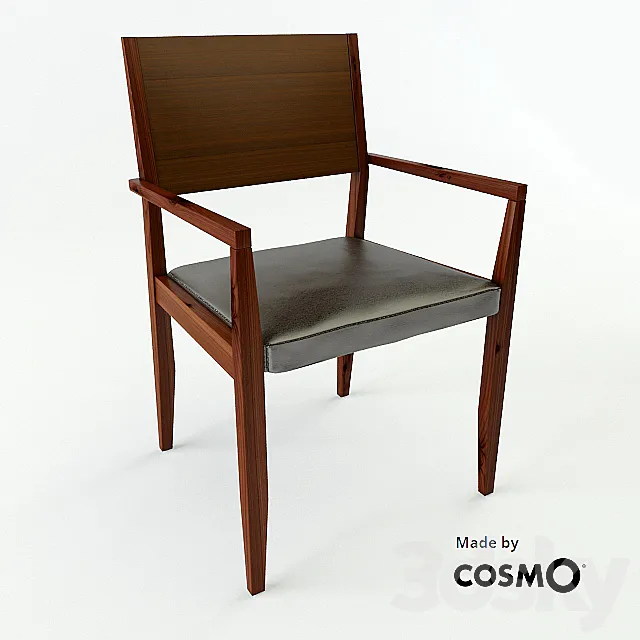 Cosmo Dining chair L02208 3DModel