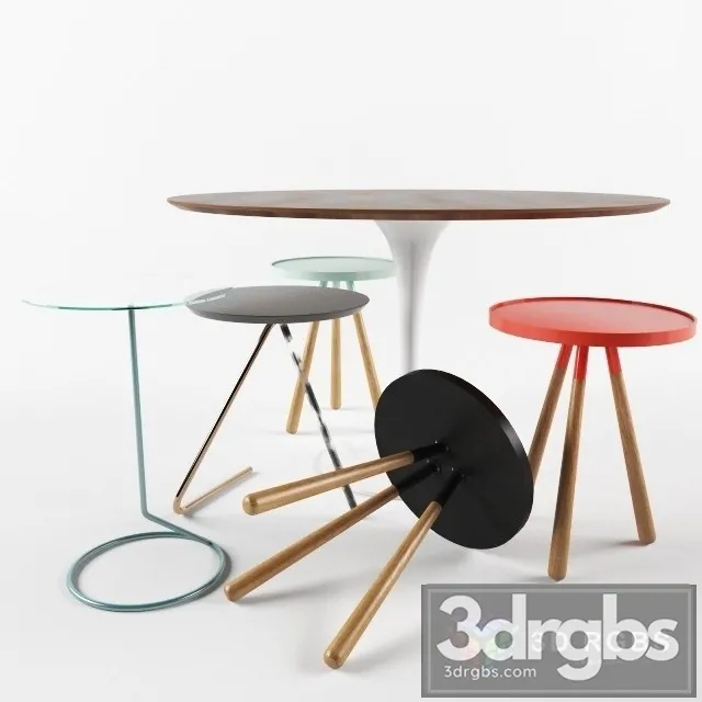 Cosmo Karakuri Set Chair 3D Model Free