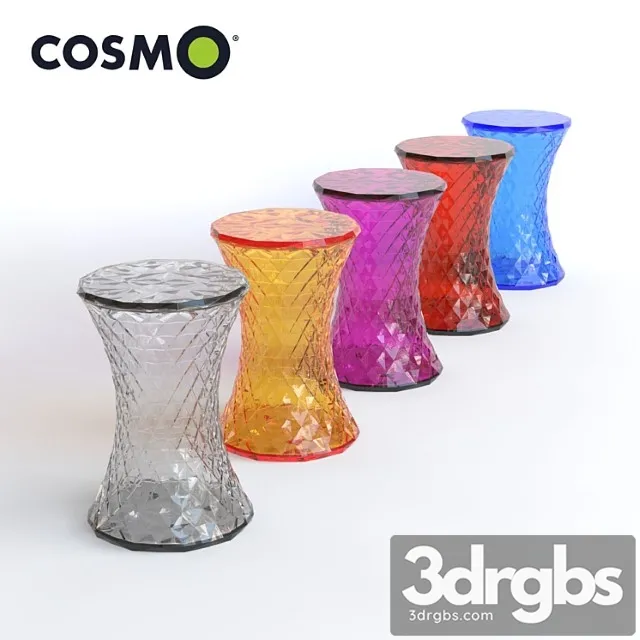 Cosmo Rock Crystal 3D Model Free