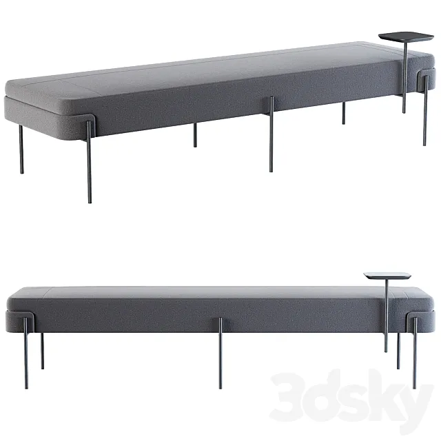 Cosmo Valencia Bench 3DModel