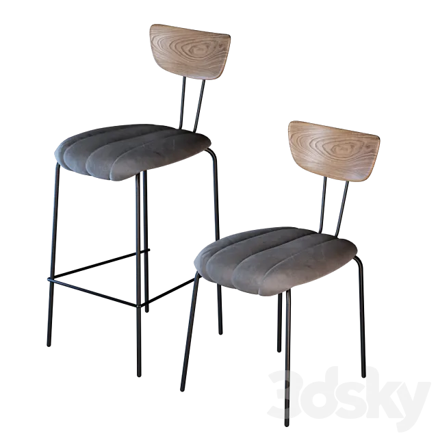 Cosmorelax Apel Chair Set 3DModel