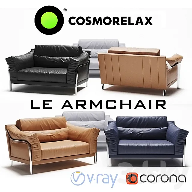 Cosmorelax Le Armchair 3D Model