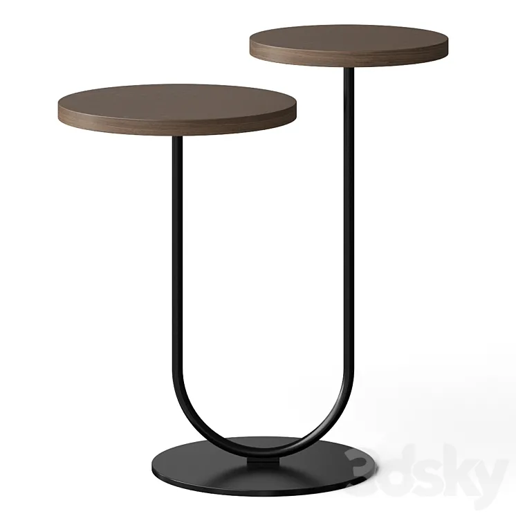 Cosmorelax Twice by Cosmo Coffee Side Table 3D Model Free