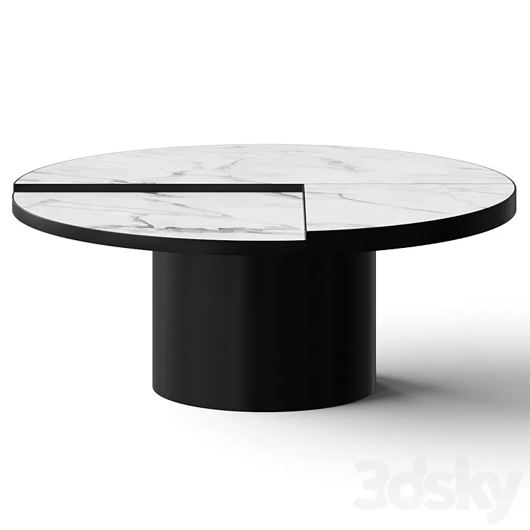 Cosmorelax Vaso Marable Coffee Table by Cosmo 3D Model Free