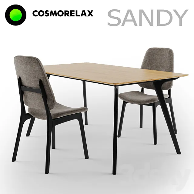 Cosmorelax_Sandy_set 3D Model