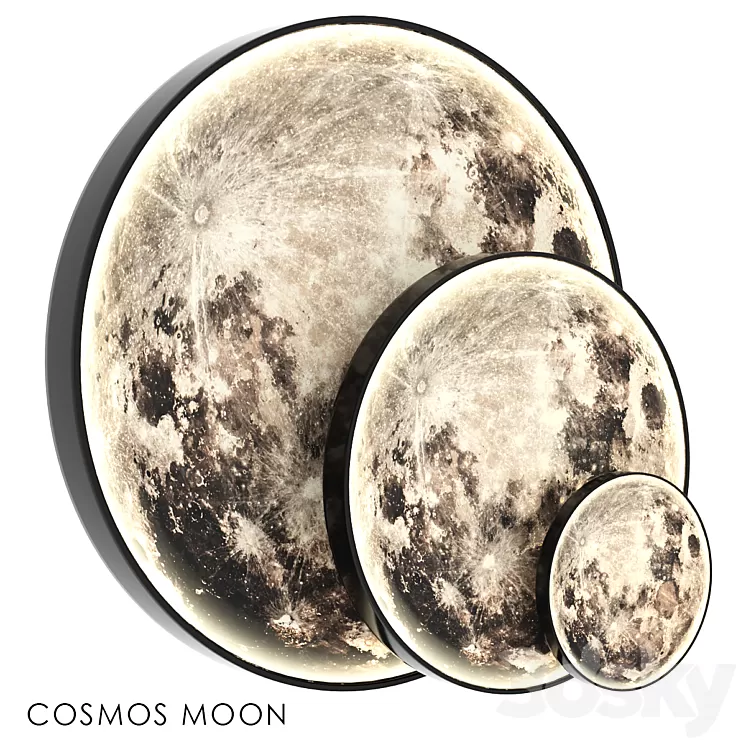 COSMOS MOON 3D Model