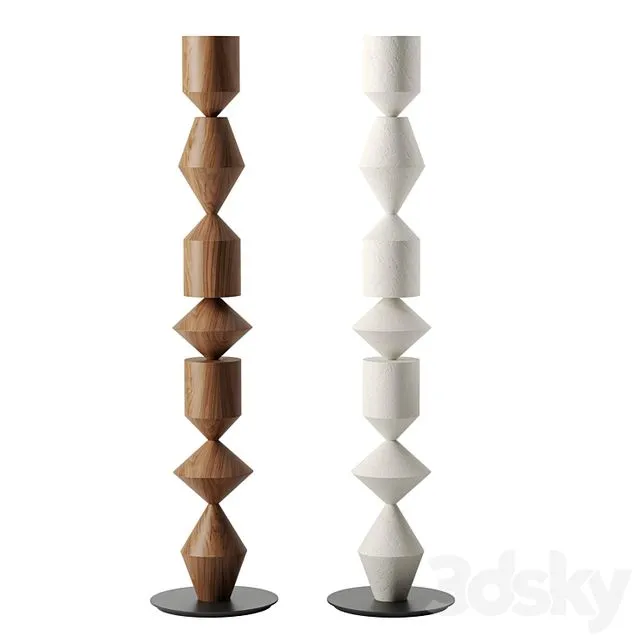 COSTANTINA floor lamp by Mogg 3D Model