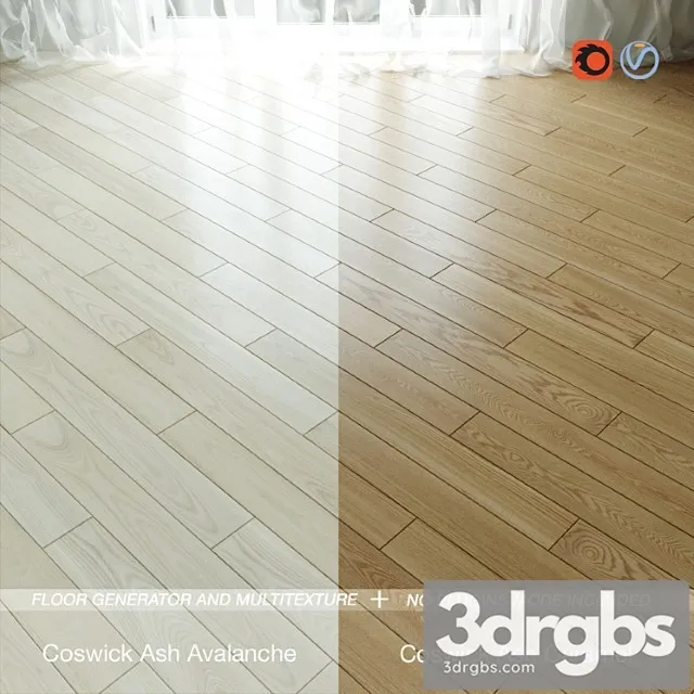 Coswic flooring vol.1 3D Model Free
