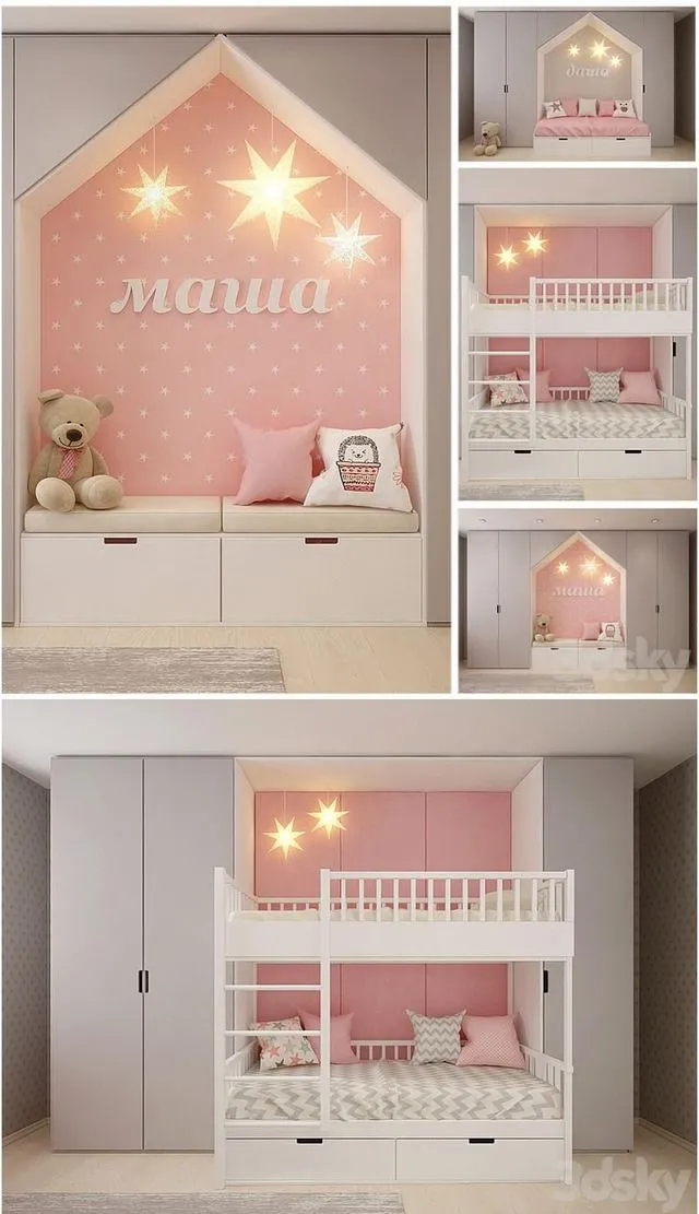 Cot 3D Model