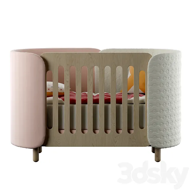 Cot by Studio Zanellato Bortotto 3D Model