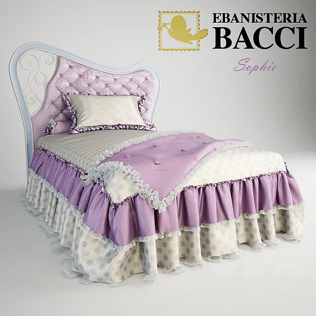 Cot EBANISTERIA BACCI Sophie 3DModel