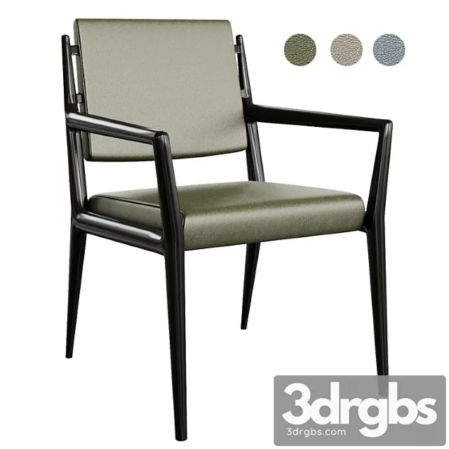 Co?te table chair with armrests from the american factory holly hunt