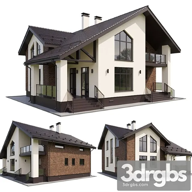 Cottage 3 3D Model Free