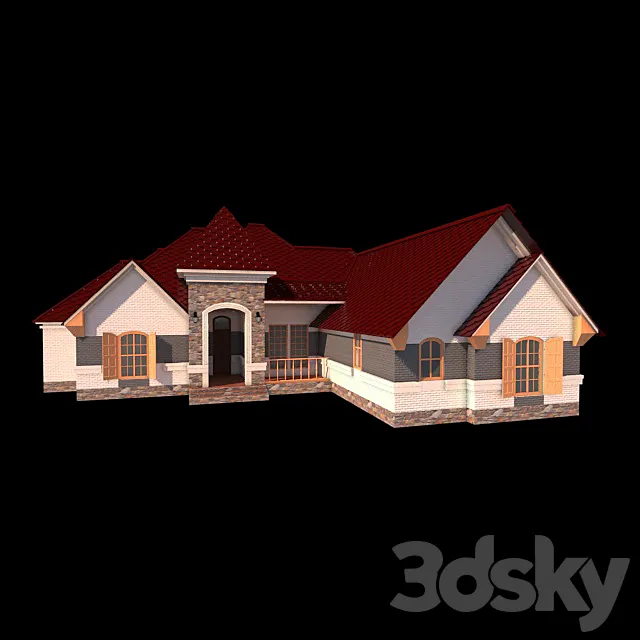 Cottage 3D Model