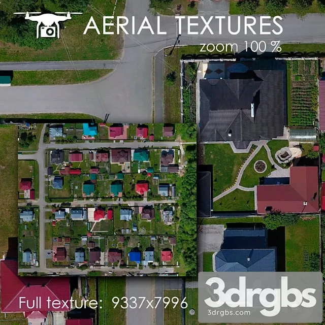 Cottage Village 3D Model Free