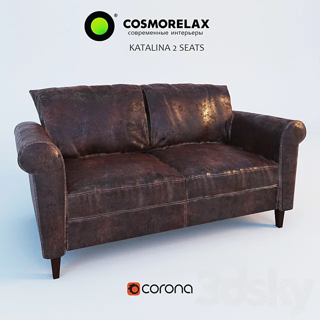 Couch Catalina (KATALINA 2 SEATS) 3D Model
