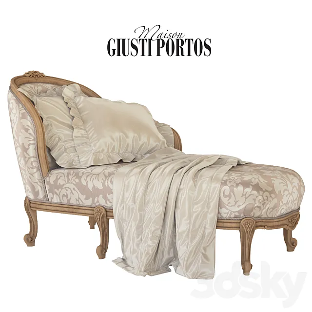 Couch NOUVELLE 430 Giusti Portos 3DModel