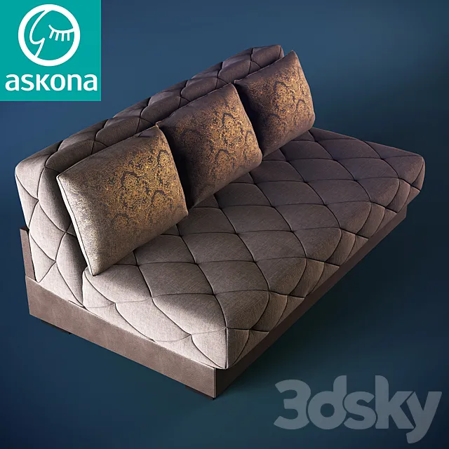 Couch Vega. Ascona 3DModel