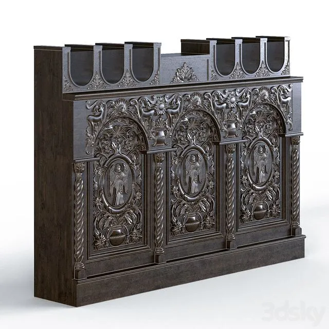 Countertop candle 3D Model