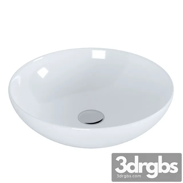 Countertop Washbasin BelBagno BB344 3D Model Free