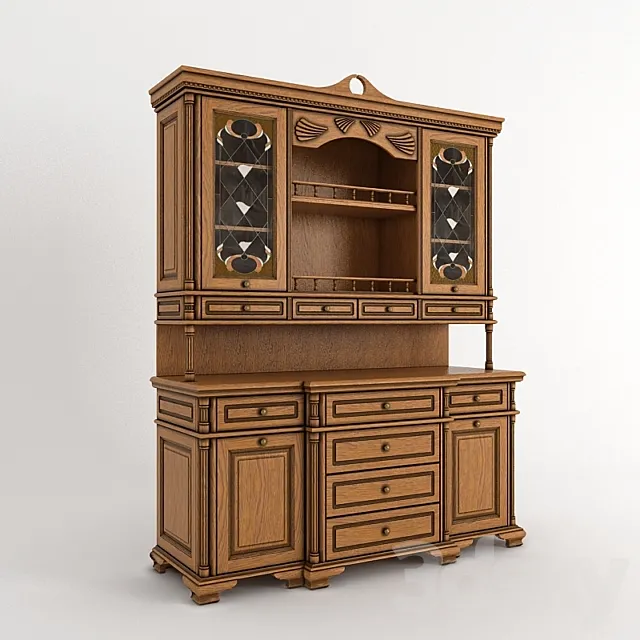 Country Buffet 001 3DModel