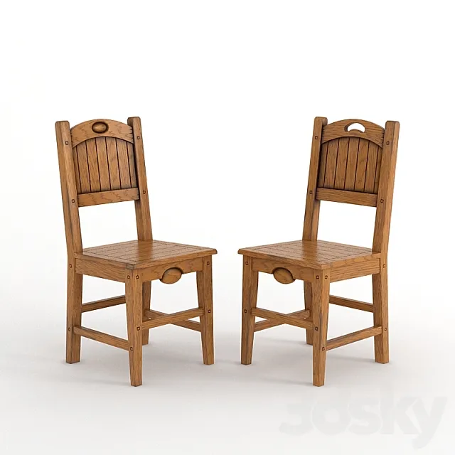 Country Chair 02 3DModel