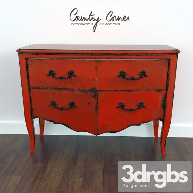 Country Corner Florentine 1 3D Model Free