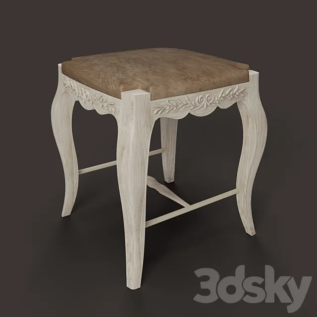 COUNTRY CORNER Romance Stool 3D Model
