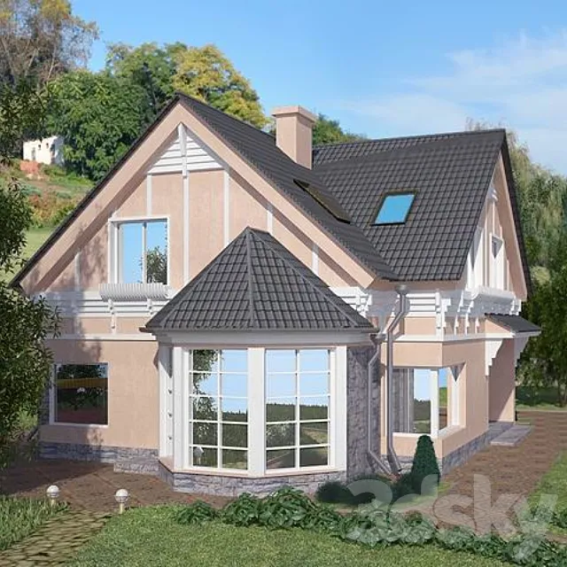 country cottage 3DModel