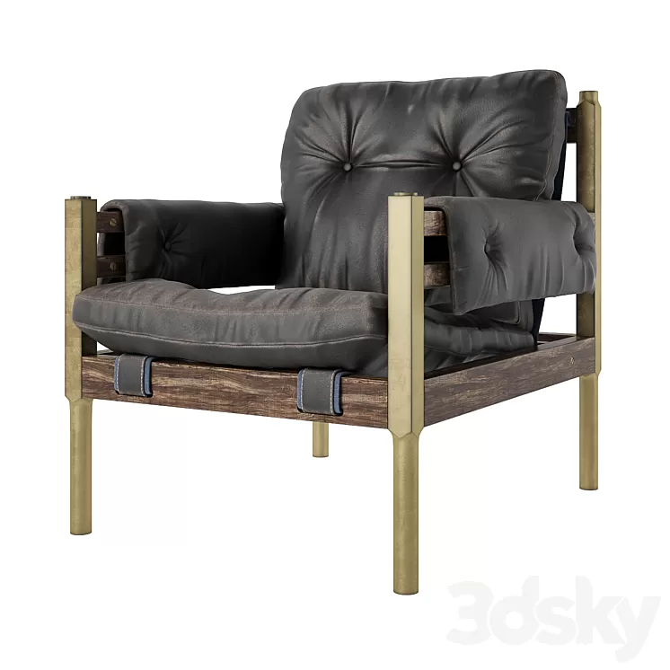 Coup detat Campanha Club Chair 3D Model
