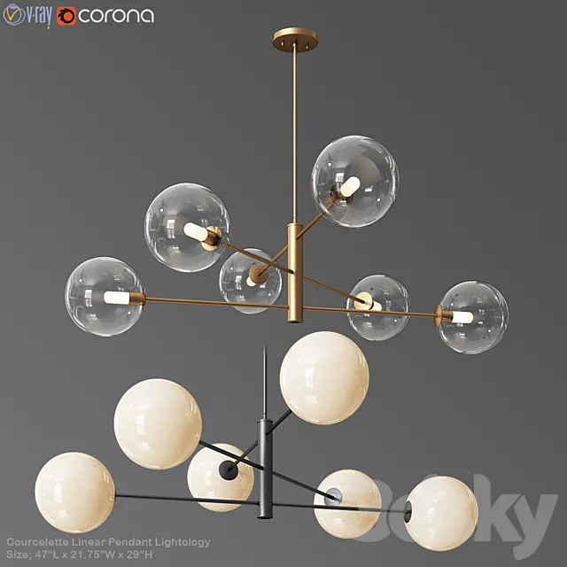 Courcelette Linear Pendant Lightology Free Download
