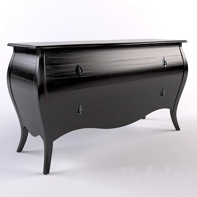 Couture Bombe chest 3D Model