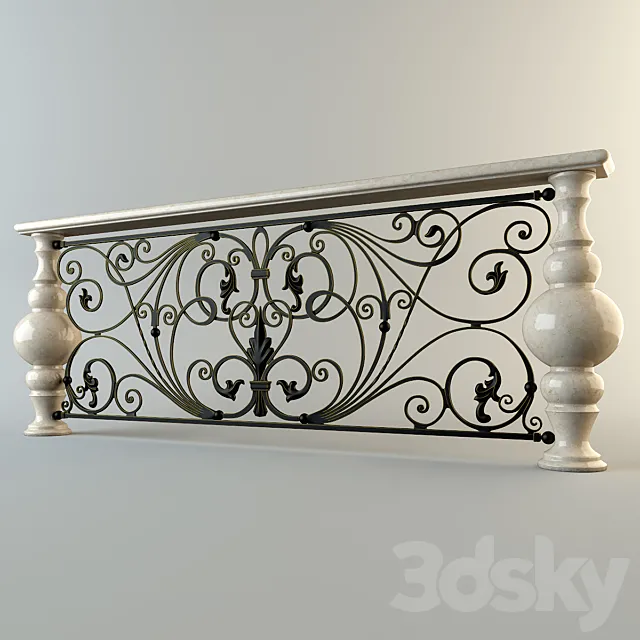 Cowan fence 3DModel