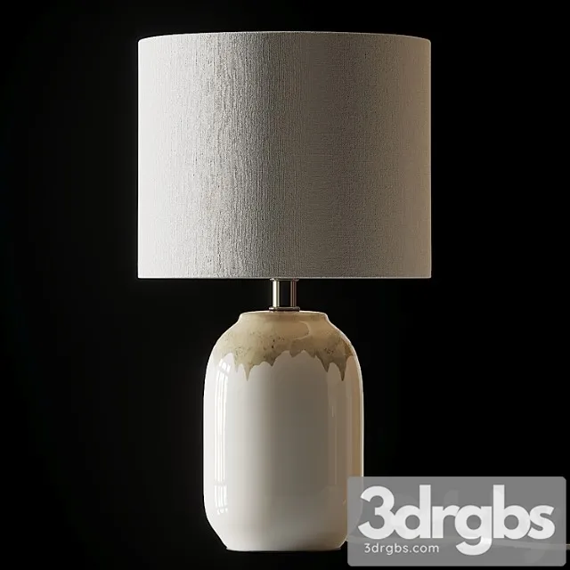Cox & cox ceramic bedside lamp 3D Model Free