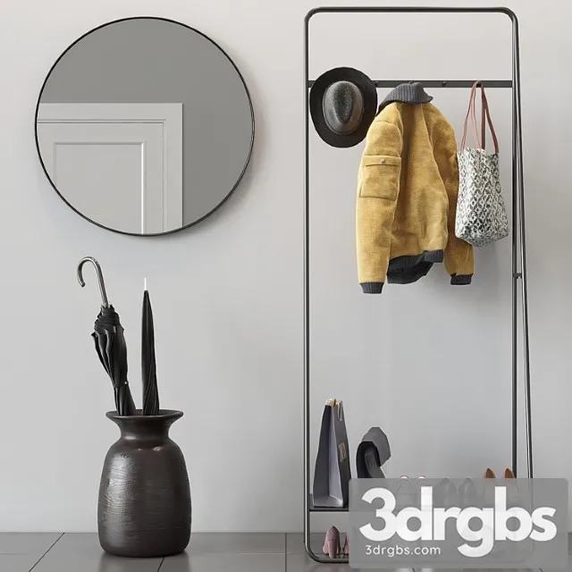 Cox Cox Floor Standing Coat Rack 3D Model Free